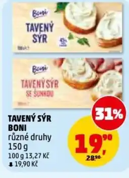 Penny Market Tavený sýr boni nabídka