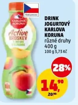 Penny Market Drink jogurtový karlova koruna nabídka
