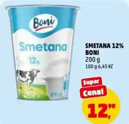 Penny Market Smetana 12% boni nabídka