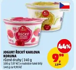 Penny Market Jogurt řecký karlova koruna nabídka