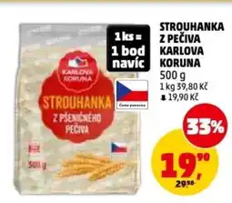 Penny Market Strouhanka z peciva karlova koruna nabídka