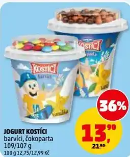 Penny Market Jogurt kostíci barvíci, čokoparta nabídka