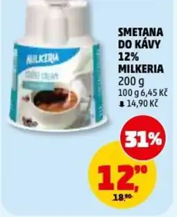 Penny Market Smetana do kávy 12% milkeria nabídka