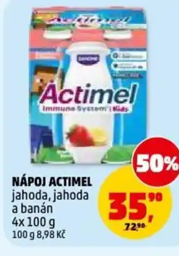 Penny Market Nápoj actimel jahoda, jahoda nabídka