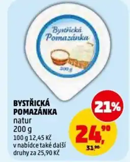 Penny Market Bystřická pomazánka natur nabídka