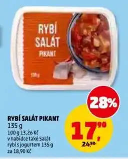 Penny Market Rybí salát pikant nabídka