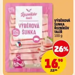 Penny Market Výběrová šunka řezníkův talíř nabídka