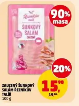 Penny Market Zauzený salám řezníkův talíř nabídka