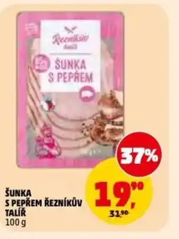 Penny Market Šunka s pepřem řezníkův talíř nabídka