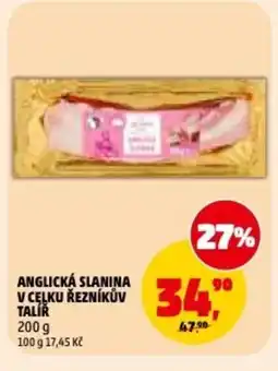 Penny Market Anglická slanina v celku řezníkův talíř nabídka