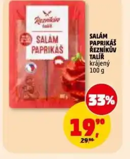 Penny Market Salám paprikáš řezníkův talíř krájený nabídka