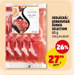 Penny Market Sedlácká/ venkovská šunka selection nabídka