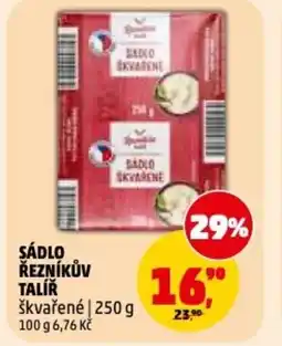 Penny Market Sádlo řezníkův talíř škvařené nabídka