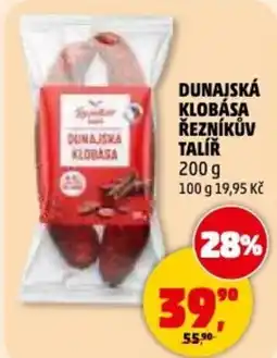Penny Market Dunajská klobása řezníkův talíř nabídka