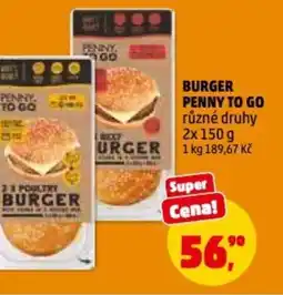 Penny Market Burger penny to go nabídka