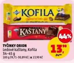 Penny Market Tyčinky orion Ledové kaštany, Kofila nabídka