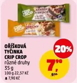 Penny Market Oříšková tyčinka crip crop nabídka