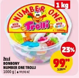 Penny Market Želé bonbony number one trolli nabídka