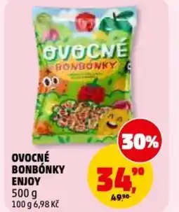 Penny Market Ovocné bonbónky enjoy nabídka