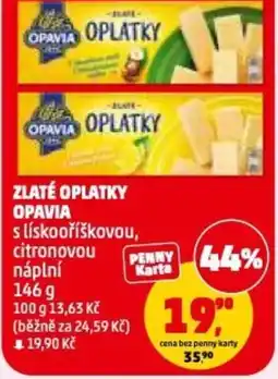 Penny Market Zlaté oplatky opavia nabídka