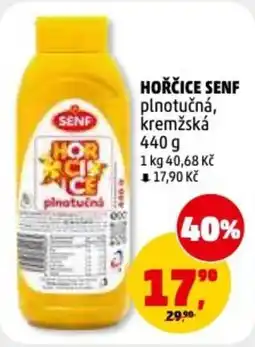 Penny Market Hořčice Senf plnotučná, kremžská nabídka