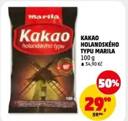 Penny Market Kakao holandského typu Marila nabídka