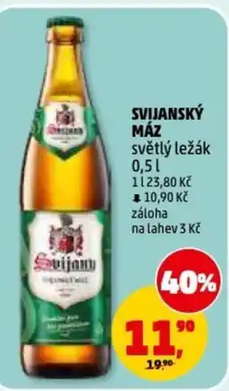 Penny Market Svijanský máz světlý ležák nabídka