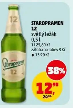 Penny Market Staropramen 12 světlý ležák nabídka