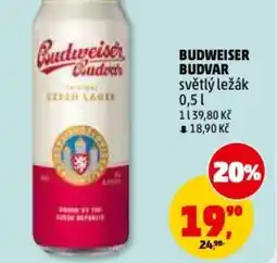 Penny Market Budweiser budvar světlý ležák nabídka