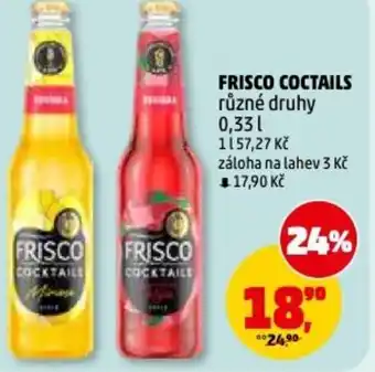 Penny Market Frisco coctails nabídka