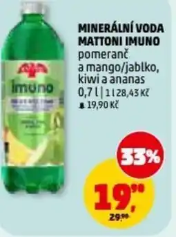 Penny Market Minerální voda mattoni imuno nabídka