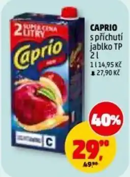 Penny Market Caprio spříchutí jablko TP nabídka
