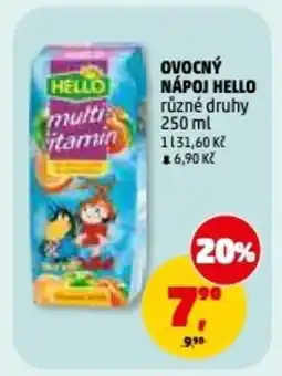 Penny Market Ovocný nápoj Hello nabídka