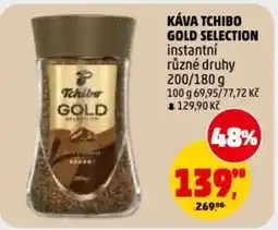 Penny Market Káva tchibo gold selection instantní nabídka