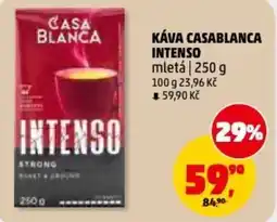 Penny Market Káva casablanca intenso mletá nabídka