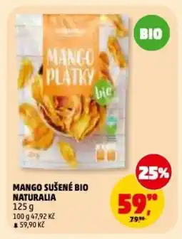 Penny Market Mango sušené bio naturalia nabídka