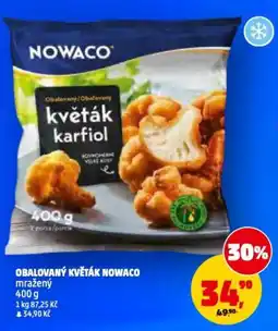 Penny Market Obalovaný květák Nowaco mražený nabídka