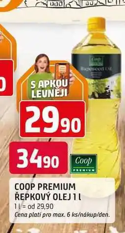 Trefa COOP PREMIUM ŘEPKOVÝ OLEJ nabídka