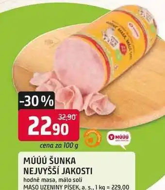 Trefa ŠUNKA NEJVYŠŠÍ JAKOSTI nabídka