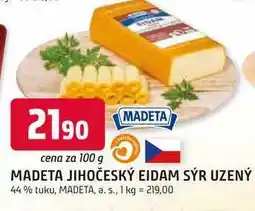 Trefa MADETA JIHOČESKÝ EIDAM SÝR UZENÝ 44% tuku nabídka