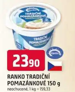 Trefa RANKO TRADIČNÍ POMAZÁNKOVÉ nabídka