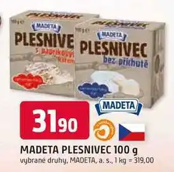 Trefa MADETA PLESNIVEC nabídka