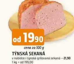Trefa TÝNSKÁ SEKANÁ nabídka