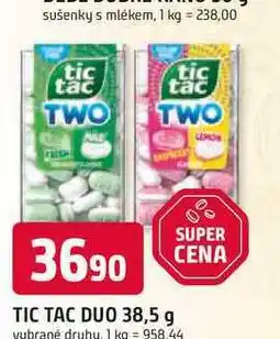 Trefa TIC TAC DUO nabídka