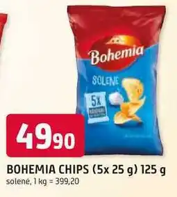 Trefa BOHEMIA CHIPS (5x 25 g) 125 g nabídka