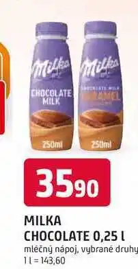 Trefa MILKA CHOCOLATE nabídka