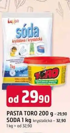 Trefa PASTA TORO nabídka