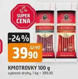 Trefa KMOTROVKY nabídka