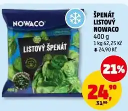 Penny Market Špenát listový Nowaco nabídka
