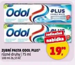 Penny Market Zubní pasta Odol plus nabídka